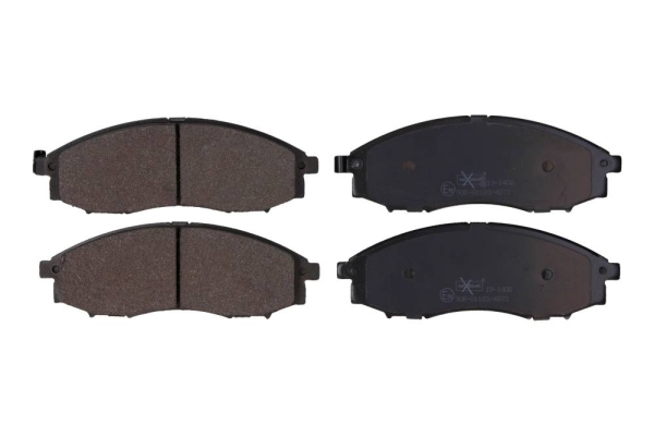 Комплект тормозных колодок, дисковый тормоз - 19-1408 MAXGEAR