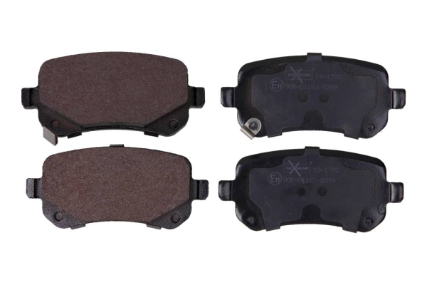 Комплект тормозных колодок, дисковый тормоз - 19-1792 MAXGEAR
