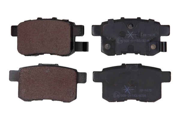 Kit pastiglie freno, Freno a disco - 19-1476 MAXGEAR
