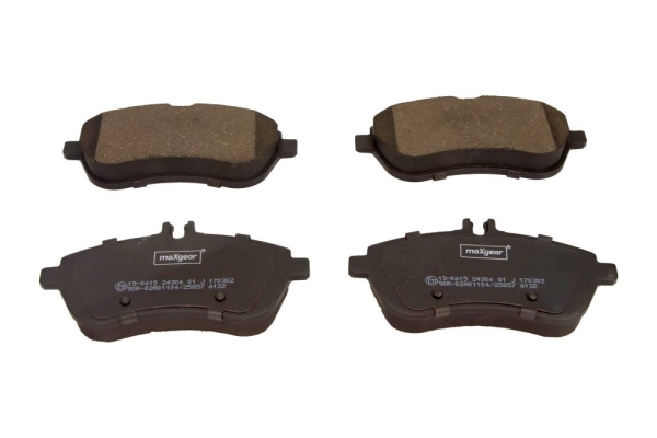 Brake Pad Set, disc brake - 19-0615 MAXGEAR