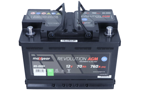 Стартерная аккумуляторная батарея - 85-0051 MAXGEAR