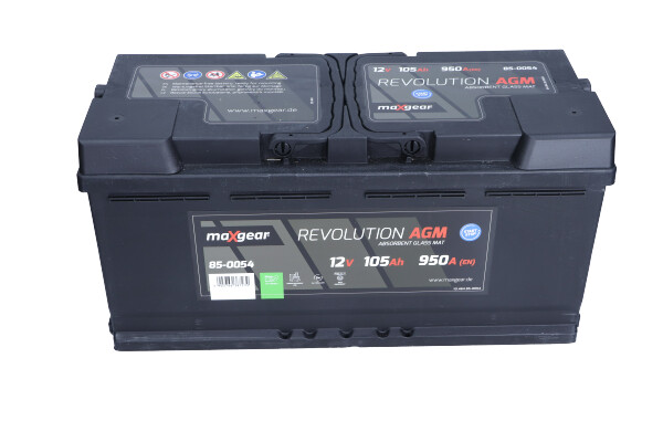 Стартерная аккумуляторная батарея - 85-0054 MAXGEAR