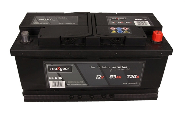 Starterbatterie - 583400072 D722 MAXGEAR