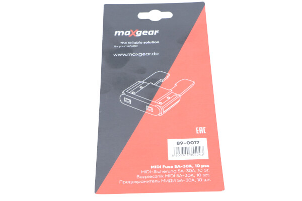 Комплект предохранителей - 89-0017 MAXGEAR