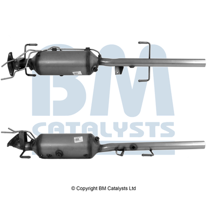 Сажевый / частичный фильтр, система выхлопа ОГ - BM11015H BM CATALYSTS
