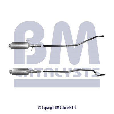 suodžių / kietųjų dalelių filtras, išmetimo sistema - BM11019 BM CATALYSTS