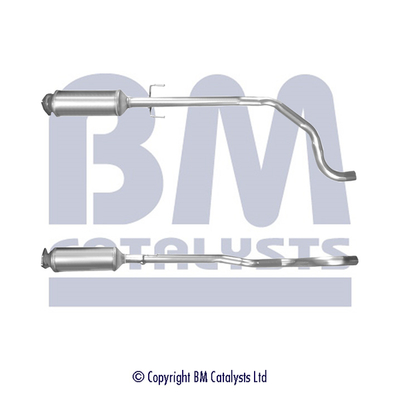 Filtro antiparticolato / particellare, Impianto gas scarico - BM11169 BM CATALYSTS