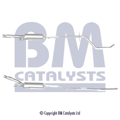 Filtro antiparticolato / particellare, Impianto gas scarico - BM11320H BM CATALYSTS