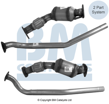 Catalytic Converter - BM80116H BM CATALYSTS