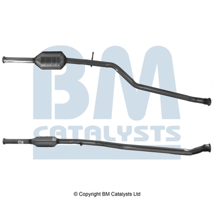 Catalytic Converter - BM80192H BM CATALYSTS