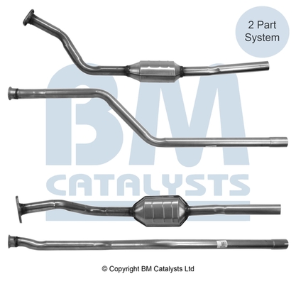 Catalytic Converter - BM80208H BM CATALYSTS