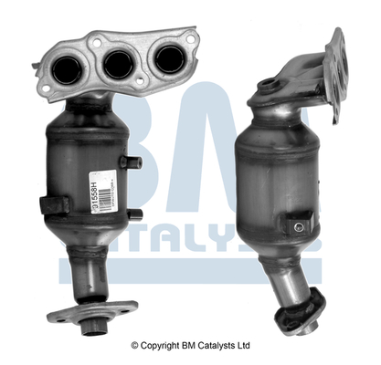 Catalytic Converter - BM91558H BM CATALYSTS