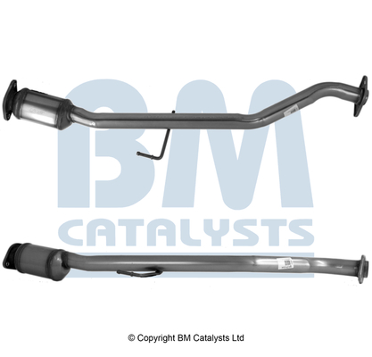 katalizatoriaus keitiklis - BM91711H BM CATALYSTS