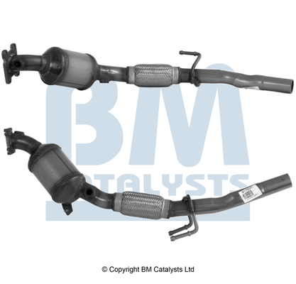 Catalytic Converter - BM91760H BM CATALYSTS