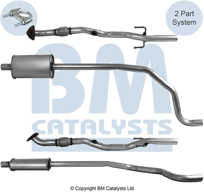 Exhaust Pipe - BM51131 BM CATALYSTS