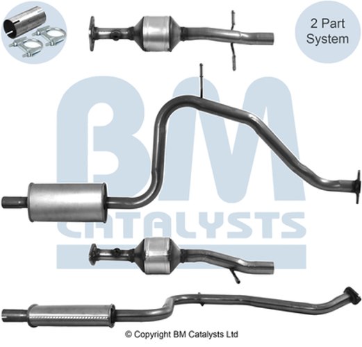 Catalytic Converter - BM92601H BM CATALYSTS