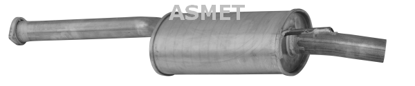 Silenziatore centrale - 01.010 ASMET