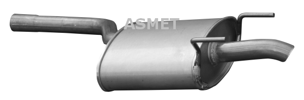 Silenziatore posteriore - 01.053 ASMET