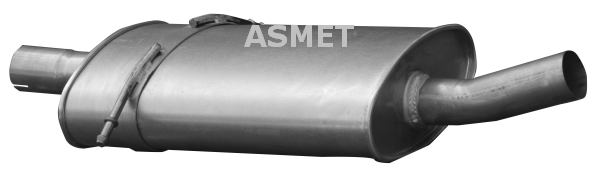 Silenziatore centrale - 01.067 ASMET