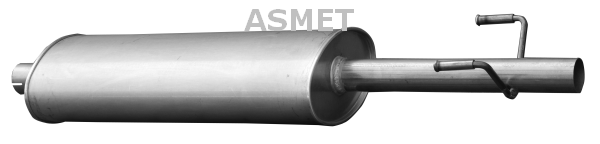 Middle Silencer - 02.044 ASMET