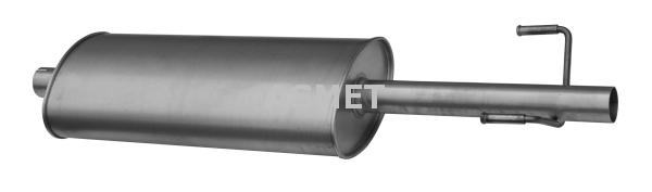 Средний глушитель выхлопных газов - 02.050 ASMET