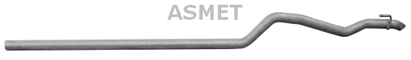 Tubo gas scarico - 02.067 ASMET