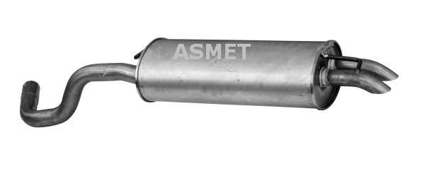 Silenziatore posteriore - 03.089 ASMET
