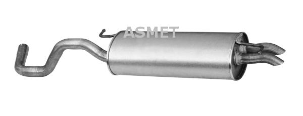 Silenziatore posteriore - 03.090 ASMET