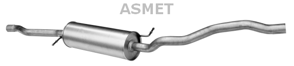 Silenziatore centrale - 03.098 ASMET