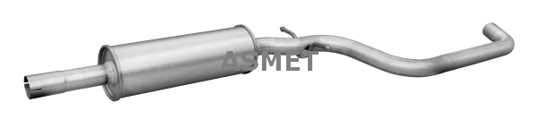 Front Silencer - 03.116 ASMET