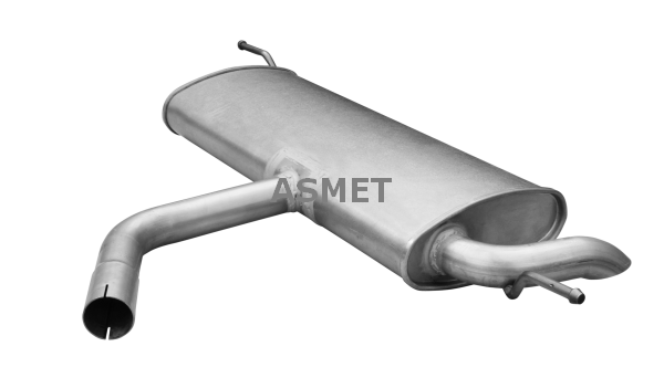 Silenziatore posteriore - 03.117 ASMET