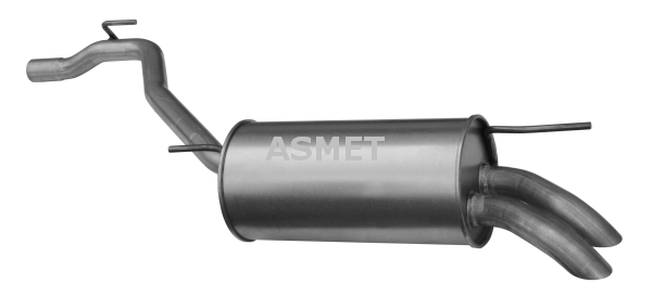 Глушитель выхлопных газов конечный - 04.082 ASMET