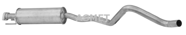 Silenziatore centrale - 05.072 ASMET