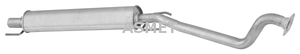 Front Silencer - 05.118 ASMET