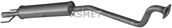 Silenziatore centrale - 05.125 ASMET