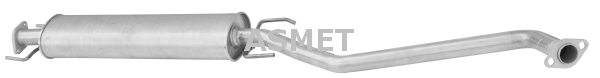Middle Silencer - 05.131 ASMET
