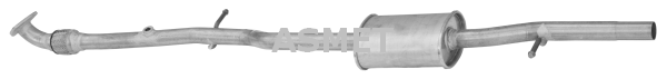Silenziatore centrale - 05.149 ASMET
