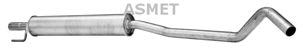 Silenziatore centrale - 05.153 ASMET