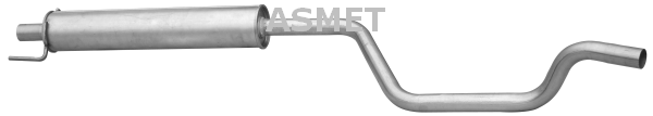 Middle Silencer - 05.155 ASMET
