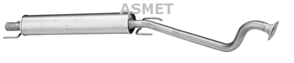 Silenziatore centrale - 05.158 ASMET