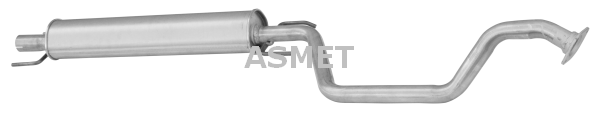 Middle Silencer - 05.159 ASMET