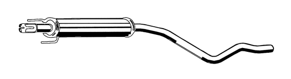 Middle Silencer - 05.167 ASMET