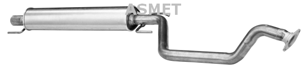 Silenziatore centrale - 05.174 ASMET