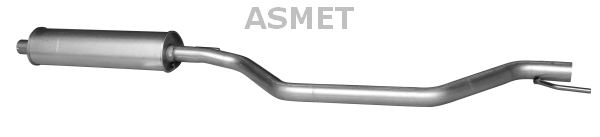 Silenziatore centrale - 05.175 ASMET