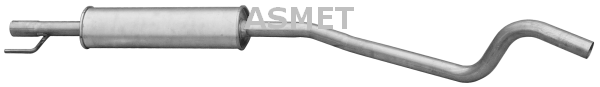 Middle Silencer - 05.179 ASMET