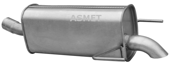 Silenziatore posteriore - 05.184 ASMET