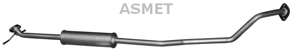 Silenziatore centrale - 05.196 ASMET