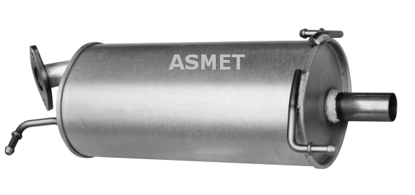 Silenziatore posteriore - 05.198 ASMET