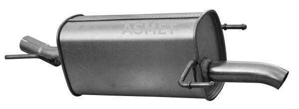 Silenziatore posteriore - 05.202 ASMET