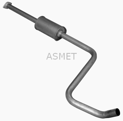 Средний глушитель выхлопных газов - 05.236 ASMET